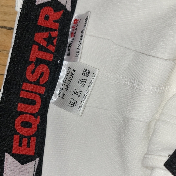Equistar equi tuff white LDS full seat breech size 32R - Picture 6 of 7